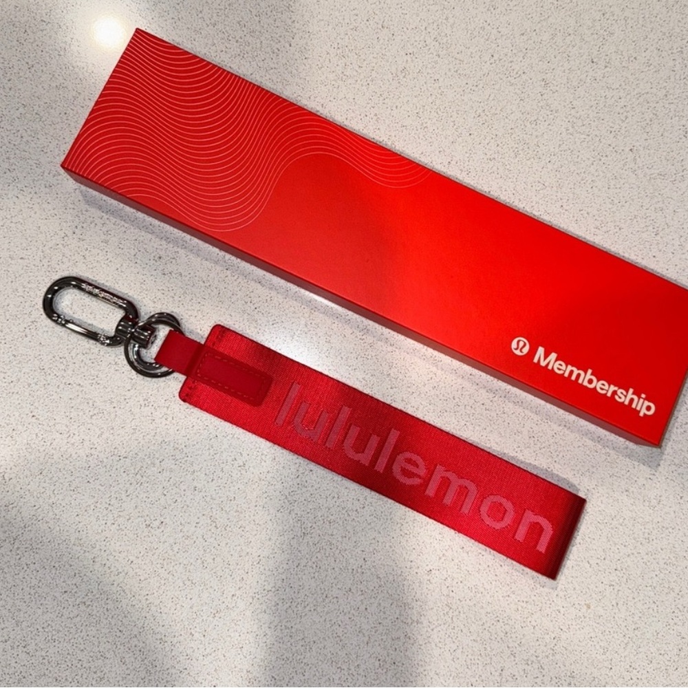 lululemon athletica Vibrant Red Key Holder